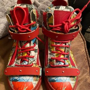 giuseppe zanotti denny neon